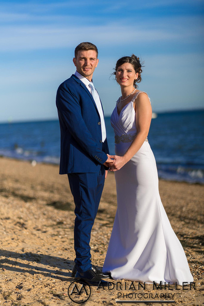 Beach Wedding Photography Westcliff Essex